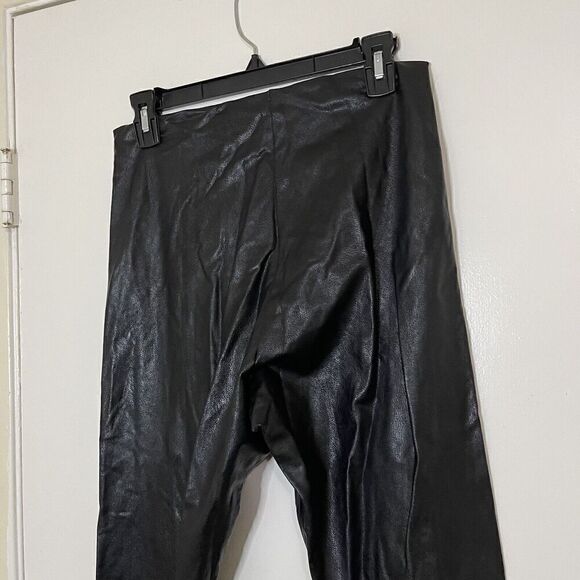 COMMANDO Faux leather high waist leggings size XL - Picture 4 of 6